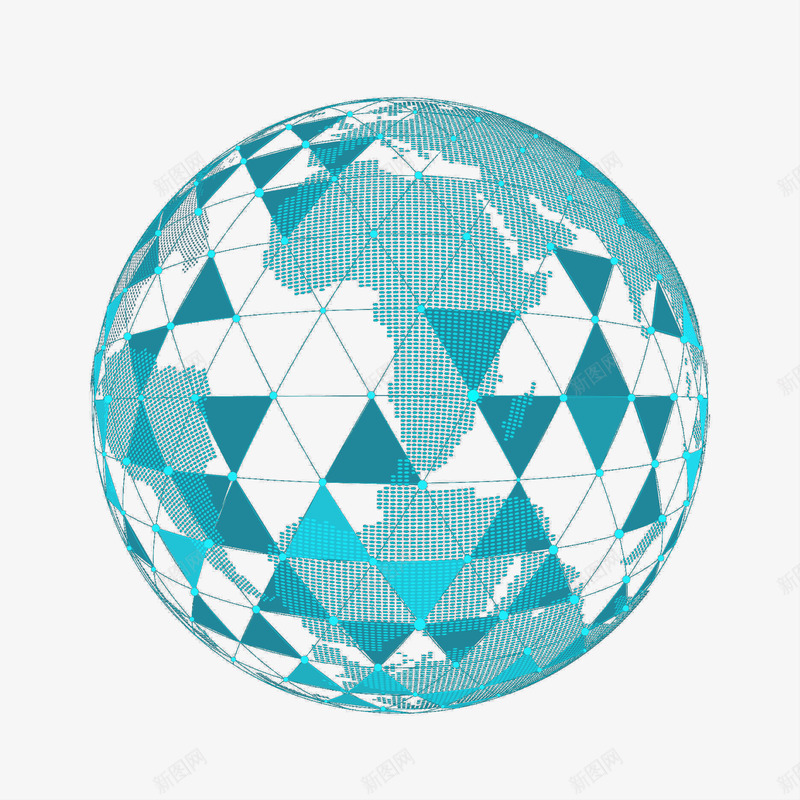 科技几何球形地球模型png免抠素材_新图网 https://ixintu.com 几何结构 圆形 地球 地球投影 投影 模型 球体 科技 科技线条球 立体 线条