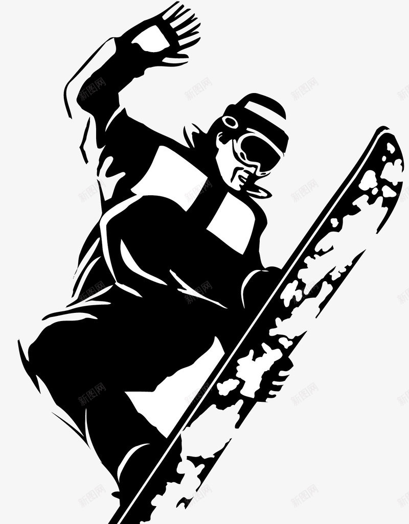 极限运动滑雪图标png_新图网 https://ixintu.com 冬季运动 卡通运动 极限运动 滑雪橇 滑雪运动 装备 运动装备