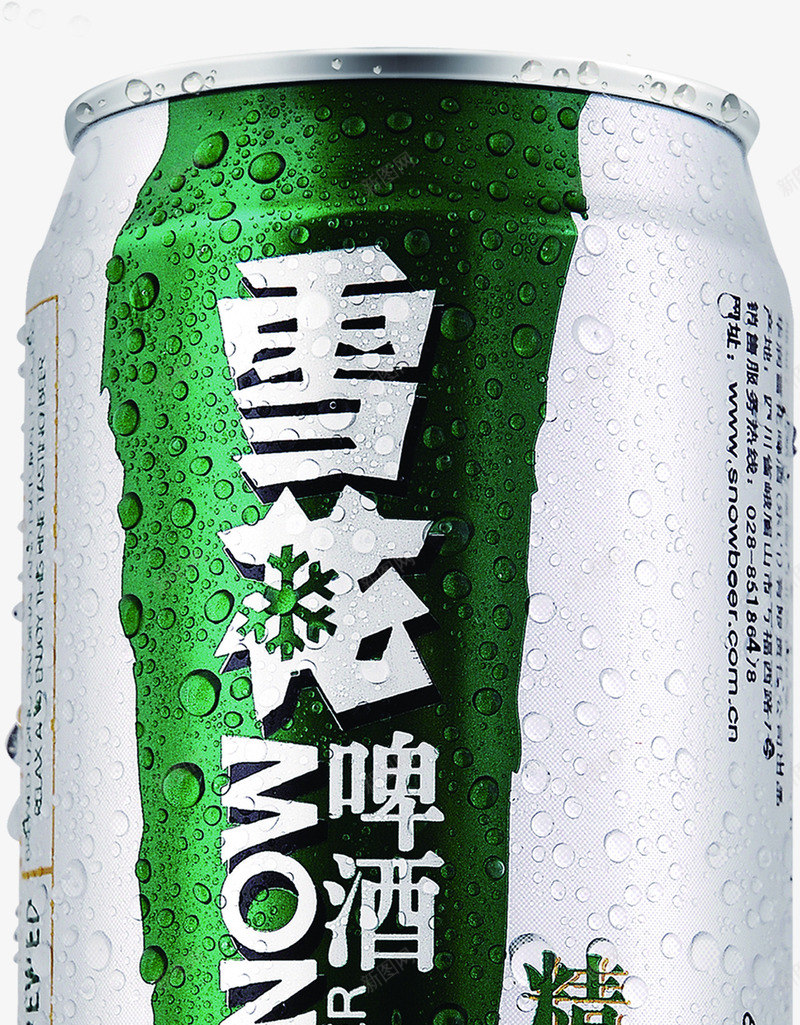 雪花啤酒包装绿色png免抠素材_新图网 https://ixintu.com 包装 啤酒 绿色 雪花