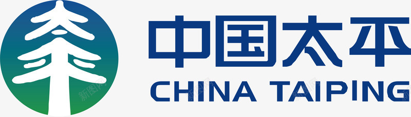 中国太平logo矢量图图标图标