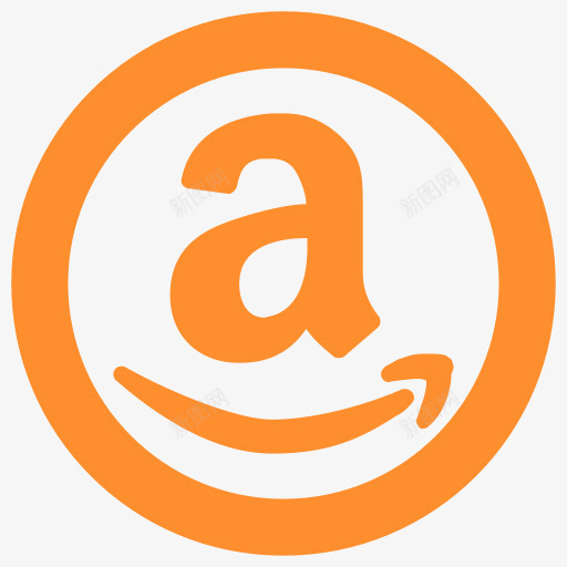 亚马逊图标社会网络png_新图网 https://ixintu.com amazon icon 亚马逊图标