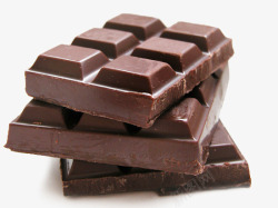 一堆巧克力一堆巧克力块高清图片