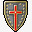 十字军盾牌图标图标