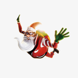 飞翔的圣诞老人飞翔的圣诞老人高清图片