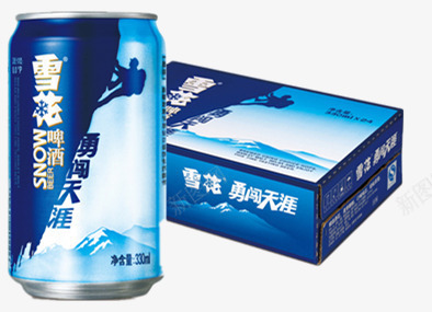 雪花啤酒png免抠素材_新图网 https://ixintu.com 听装 啤酒 雪花