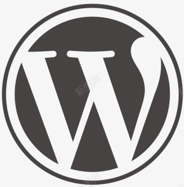 博客博客CMS标志WordPr图标图标