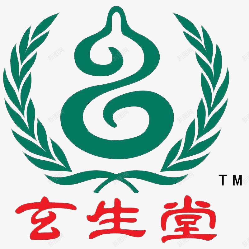 绿色葫芦中医logo图标png_新图网 https://ixintu.com 中医logo 中医商标 中国风 健康 生机 绿色 葫芦