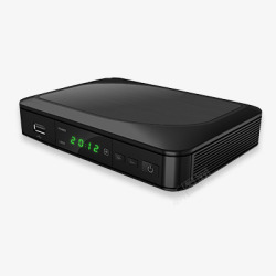 1080HD科技黑色机顶盒高清图片