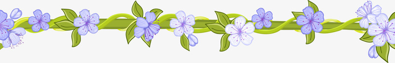 紫色清新树藤png免抠素材_新图网 https://ixintu.com 免抠PNG 树藤 清新 紫色 花朵 花藤 边框纹理 鲜花