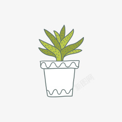 绿色的芦荟素材