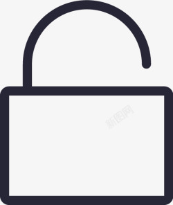 icon48锁子2icon锁2矢量图图标高清图片