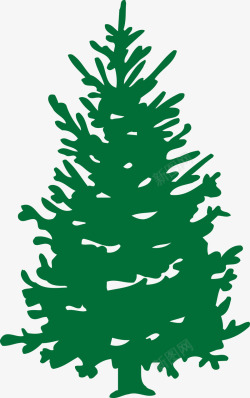 logo松树手绘中国风松树图标高清图片