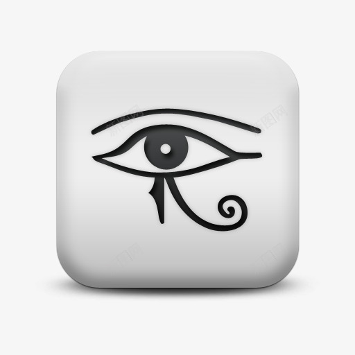 不光滑的白色的广场图标文化埃及png_新图网 https://ixintu.com culture egyptian eye icon matte sc square white 不光滑的 图标 埃及 广场 文化 白色的 眼睛