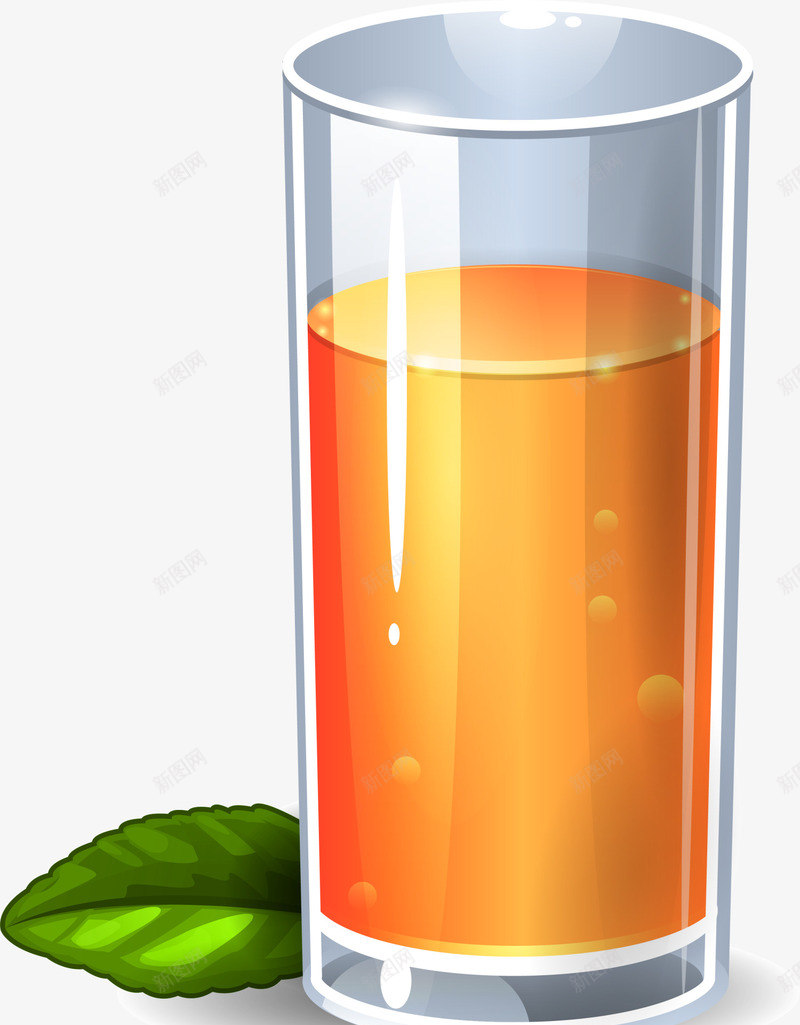 橙色卡通饮料png免抠素材_新图网 https://ixintu.com 卡通橙汁 果汁 橙色饮料 气泡果汁 美味饮品 装饰图案
