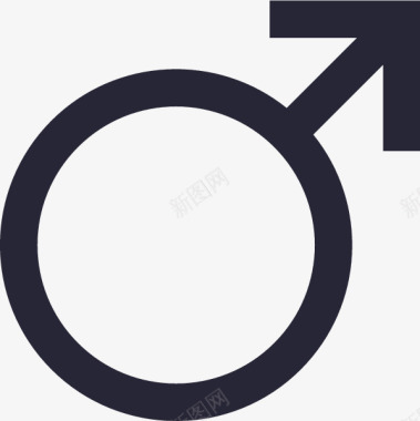 性别符号男icon01图标图标