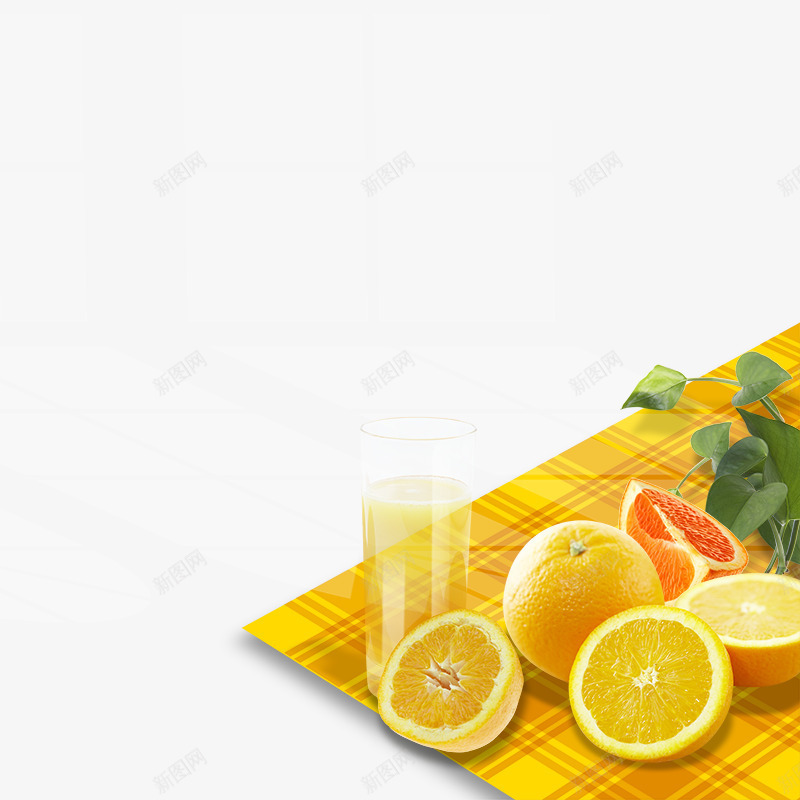 西柚橙子果汁png免抠素材_新图网 https://ixintu.com 果汁 橙子 西柚