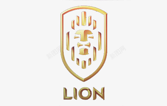 金色盾牌狮子png免抠素材_新图网 https://ixintu.com 创意 标志 狮子 盾牌