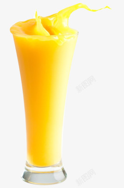 一杯橙汁橙汁一杯高清图片