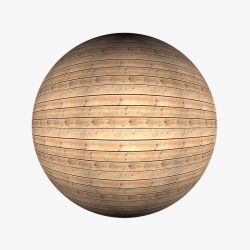 木球实拍木质圆球高清图片