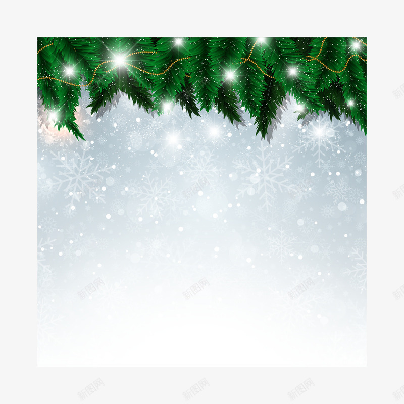下雪圣诞白色背景png免抠素材_新图网 https://ixintu.com 下雪背景 圣诞卡通背景 雪景