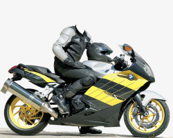 卡通手绘摩托赛车素材