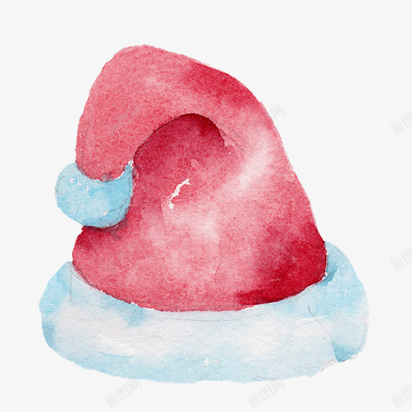 圣诞可爱水彩手绘帽子png免抠素材_新图网 https://ixintu.com 卡通 可爱 圣诞节 帽子 水彩手绘 清新 装饰图