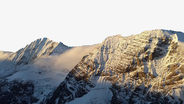 高耸的雪山png免抠素材_新图网 https://ixintu.com 山脊 雪 雪山 风景