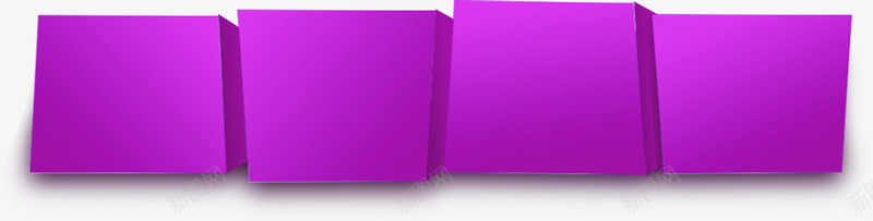紫色元旦方块标签png免抠素材_新图网 https://ixintu.com 元旦 元旦方块 方块 标签 紫色