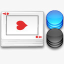 扑克芯片卡片芯片扑克晶莹剔透高清图片