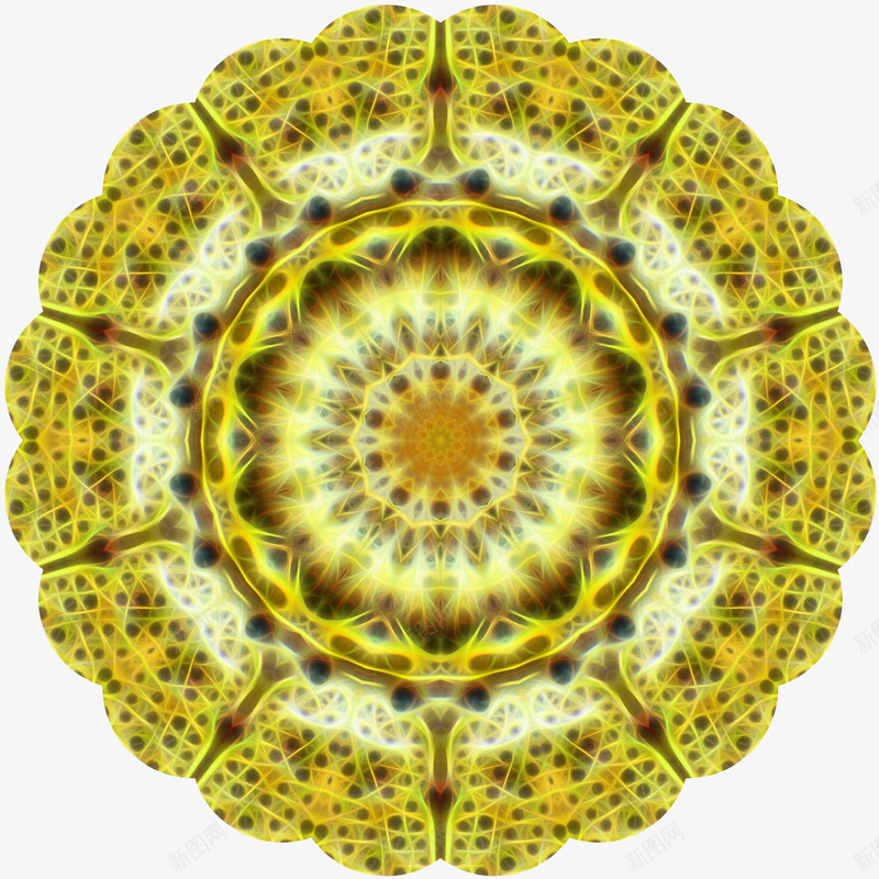 花式图案png免抠素材_新图网 https://ixintu.com 医学 形状 病毒 病菌 细菌 黄色