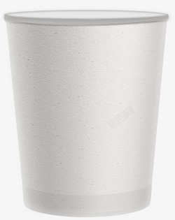 白色创意纸杯环保素材