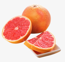 水果茶点零食水果柚子高清图片