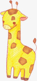 小鹿png免抠素材_新图网 https://ixintu.com 卡通小鹿 手绘小鹿 母婴专场 玩具 童趣 黄色的鹿