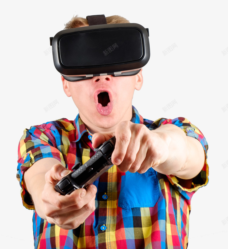 VR眼镜png免抠素材_新图网 https://ixintu.com VR世界 VR眼镜 人物素材 玩游戏 高科技