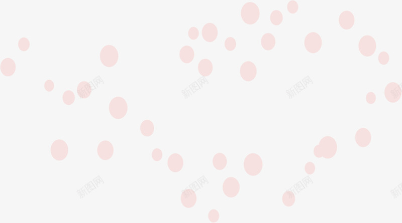 粉色圆点点缀效果png免抠素材_新图网 https://ixintu.com 圆点 效果 点缀 粉色