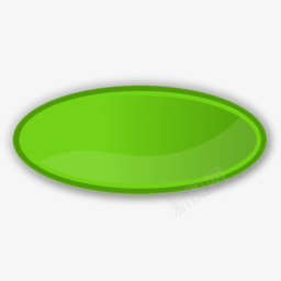 椭圆形绿色openicon图标图标