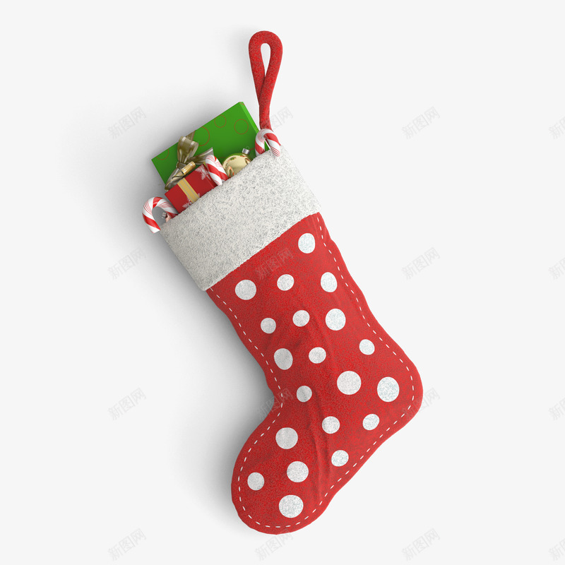 产品实物圣诞袜png免抠素材_新图网 https://ixintu.com 产品 产品实物圣诞袜 圣诞礼物 圣诞节 圣诞袜 实物 袜子