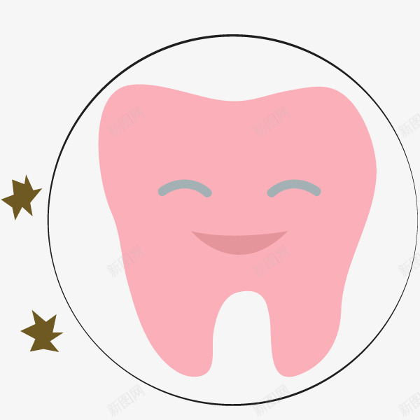 卖萌可爱牙齿表情免费矢量图ai免抠素材_新图网 https://ixintu.com 免费图片 卖萌 卡通 口腔 可爱牙齿表情 嘴 矢量图