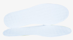 白色吸湿透气休闲运动鞋垫素材