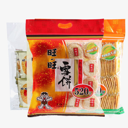 旺旺雪饼旺旺png免抠素材_新图网 https://ixintu.com 小孩 旺旺 速食 饼干