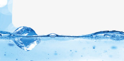 软饮酒水活动海报摄影夏日活动海报冰块水效果高清图片