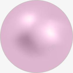 唯美粉色圆球素材