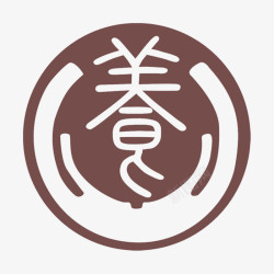 健康养生大米中医养生logo图标高清图片