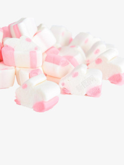 粉色可爱的棉花糖素材