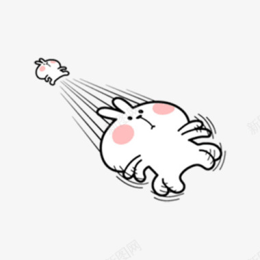 迷你兔子图标图标