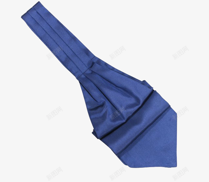 蓝色的领巾png免抠素材_新图网 https://ixintu.com 优雅大方 服饰 系领巾 蓝色 衣服 装饰品 领巾 领带