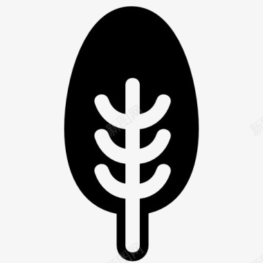树木标识图标icon图标