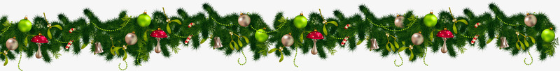 圣诞节绿植装饰png免抠素材_新图网 https://ixintu.com 圣诞节 挂饰 绿植 装饰