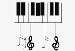 钢琴键盘爵士乐图标图标