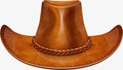 皮革牛仔帽子素材
